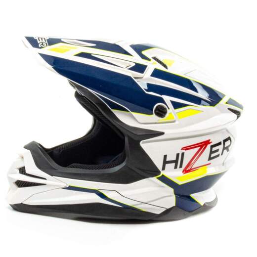 Шлем мото кроссовый HIZER J6803 №7, M pitbikemarket.ru