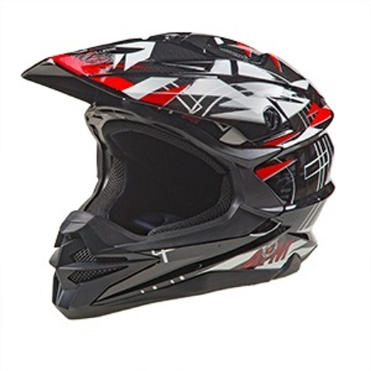 Шлем AiM JK803S Red/Black, L pitbikemarket.ru